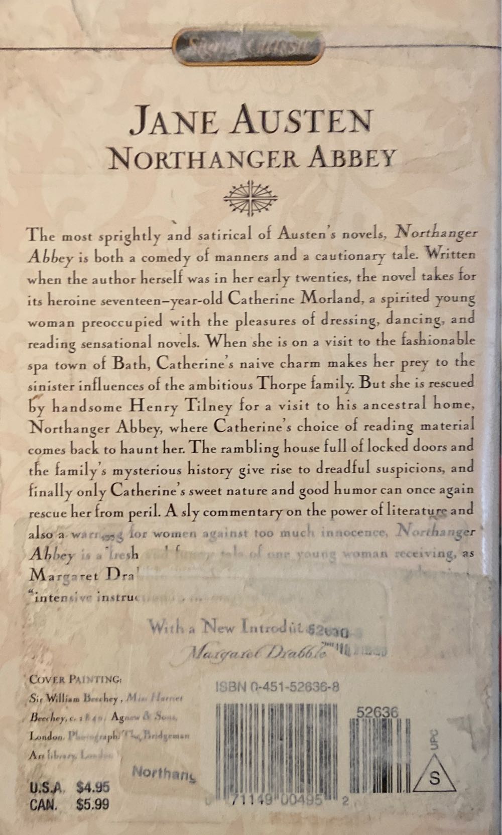 Northanger Abbey - Jane Austen (Penguin Group USA, Inc - Paperback) book collectible [Barcode 9780451526366] - Main Image 2