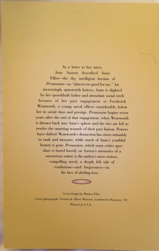 Persuasion - Mark Finley (Quality Paperback Book Club - Hardcover) book collectible - Main Image 2