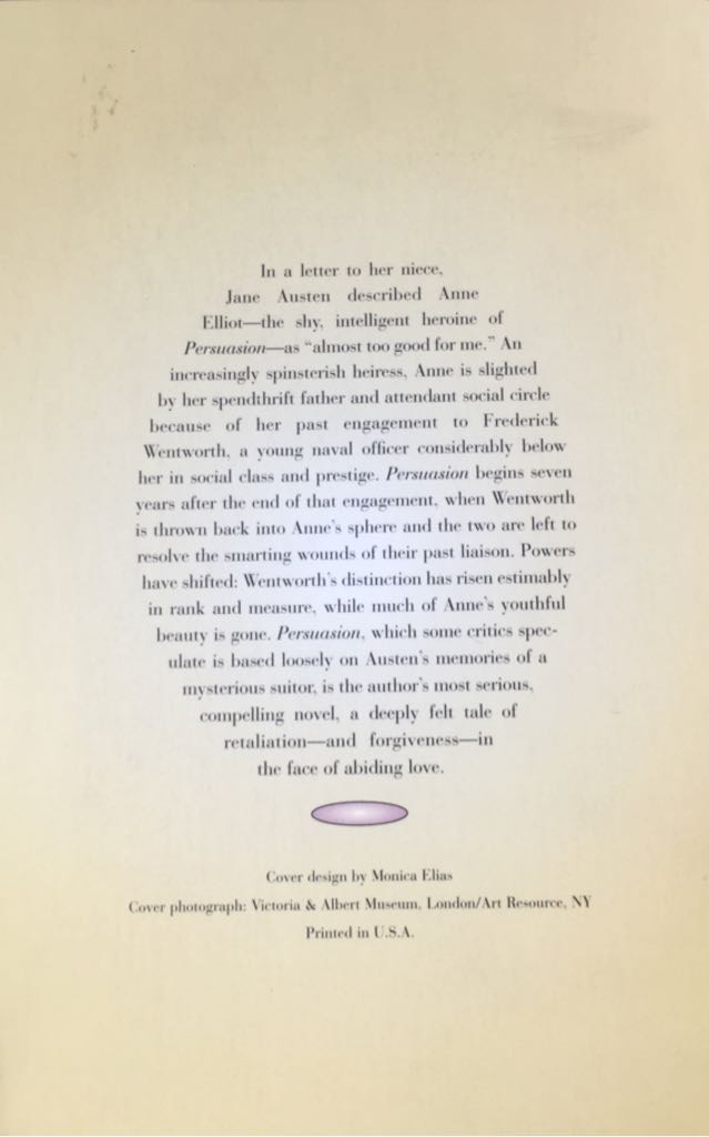 Persuasion - Mark Finley book collectible - Main Image 2