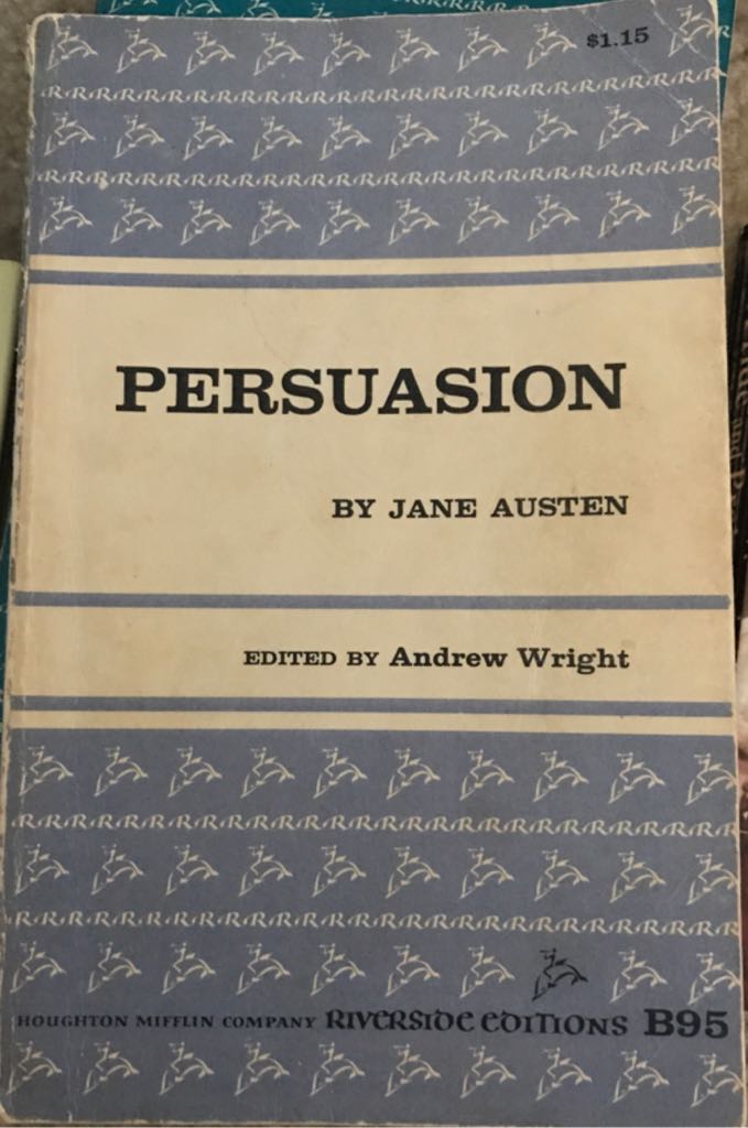 Persuasion - Mark Finley (Riverside Editions) book collectible - Main Image 1