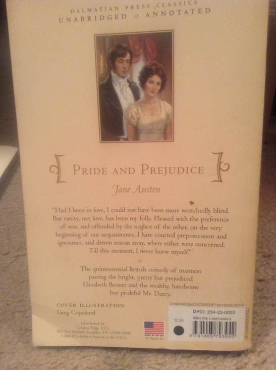 Pride And Prejudice - Jane Austen (Paperback) book collectible [Barcode 9781403793942] - Main Image 2