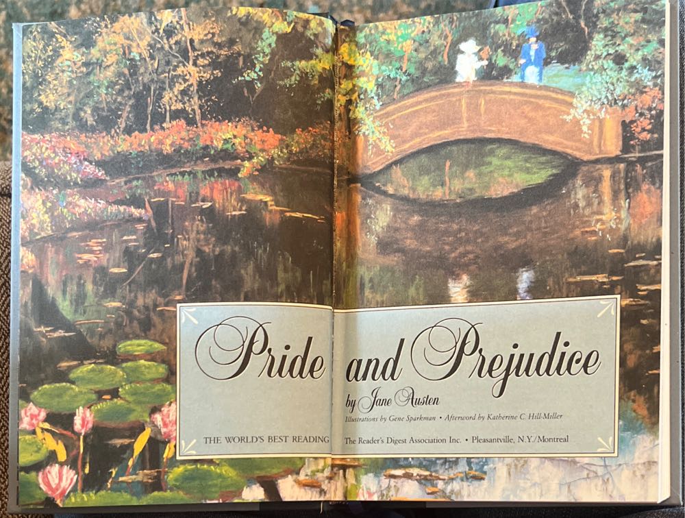 Pride And Prejudice - Jane Austen (The Readers Digest Association - Hardcover) book collectible - Main Image 3