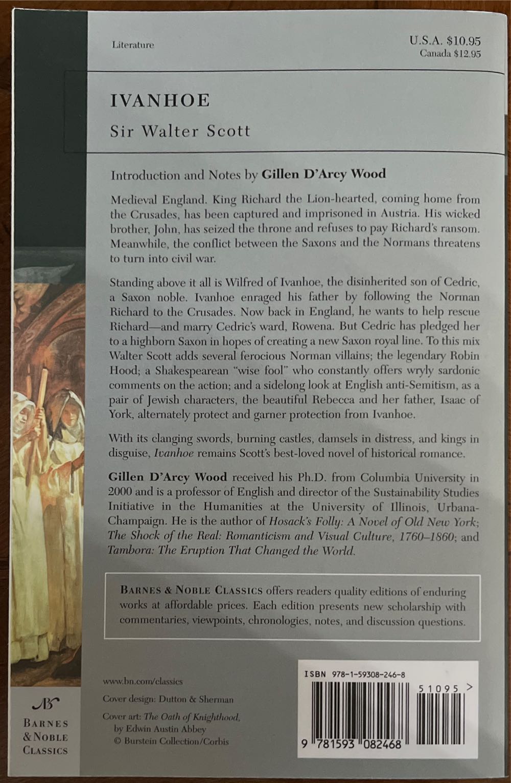 Ivanhoe - Sir Walter Scott (Barnes & Noble - Paperback) book collectible [Barcode 9781593082468] - Main Image 2