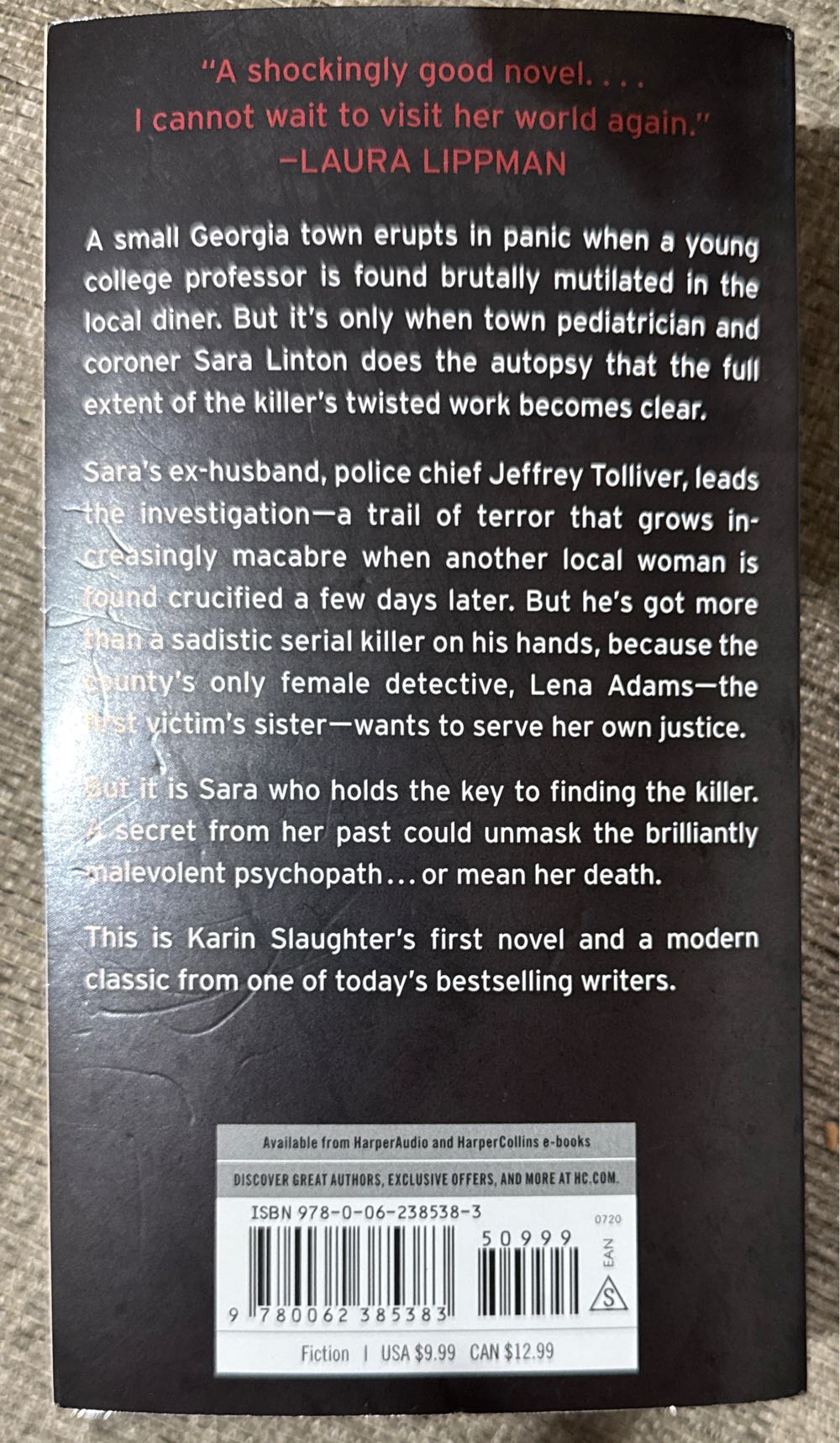 Blindsighted - Karin Slaughter (. - Paperback) book collectible [Barcode 9780062385383] - Main Image 2