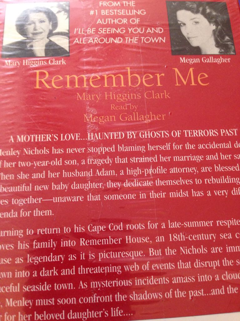 Remember Me - Mary Higgins Clark (Audiobook) book collectible - Main Image 2