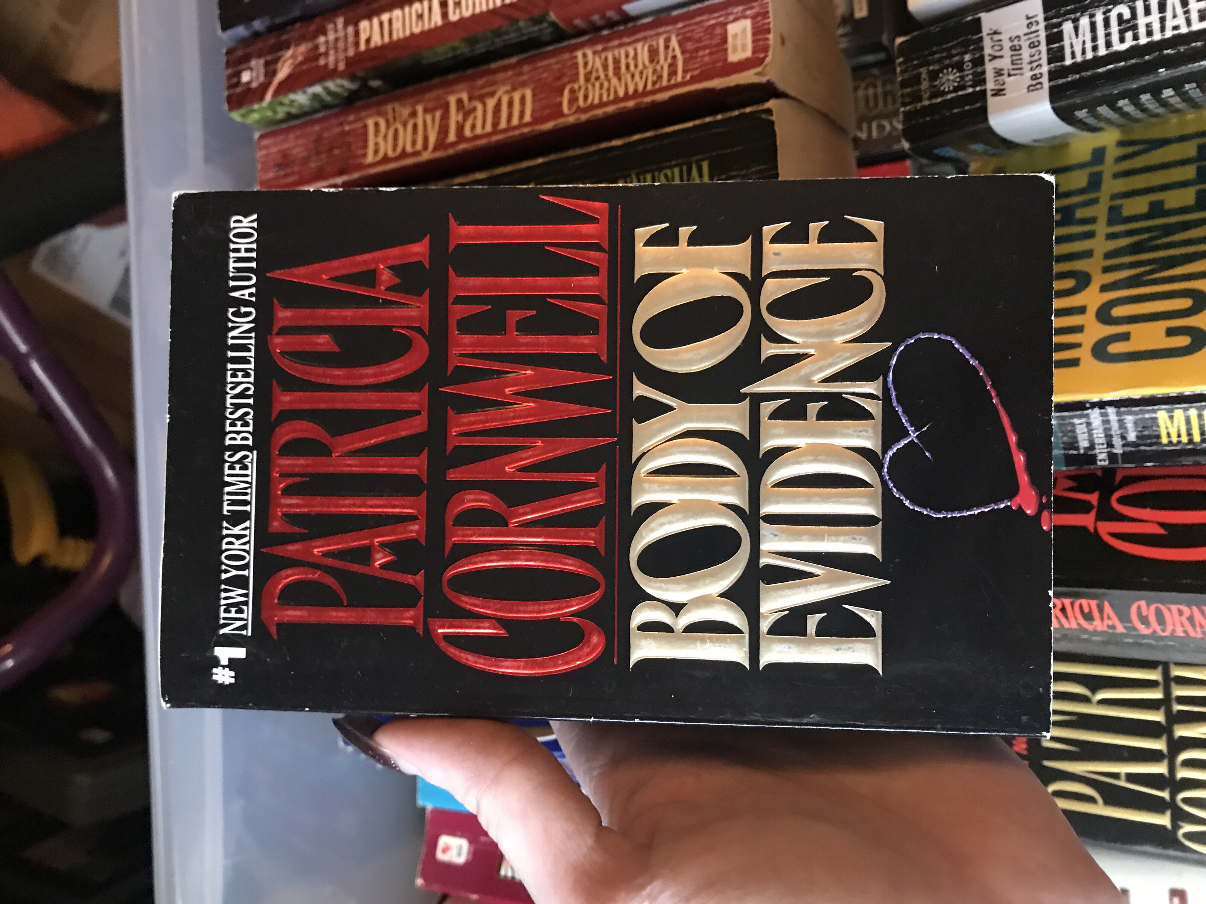 Body of Evidence - Patricia Cornwell (Smithmark Publishers - Audiobook) book collectible - Main Image 2