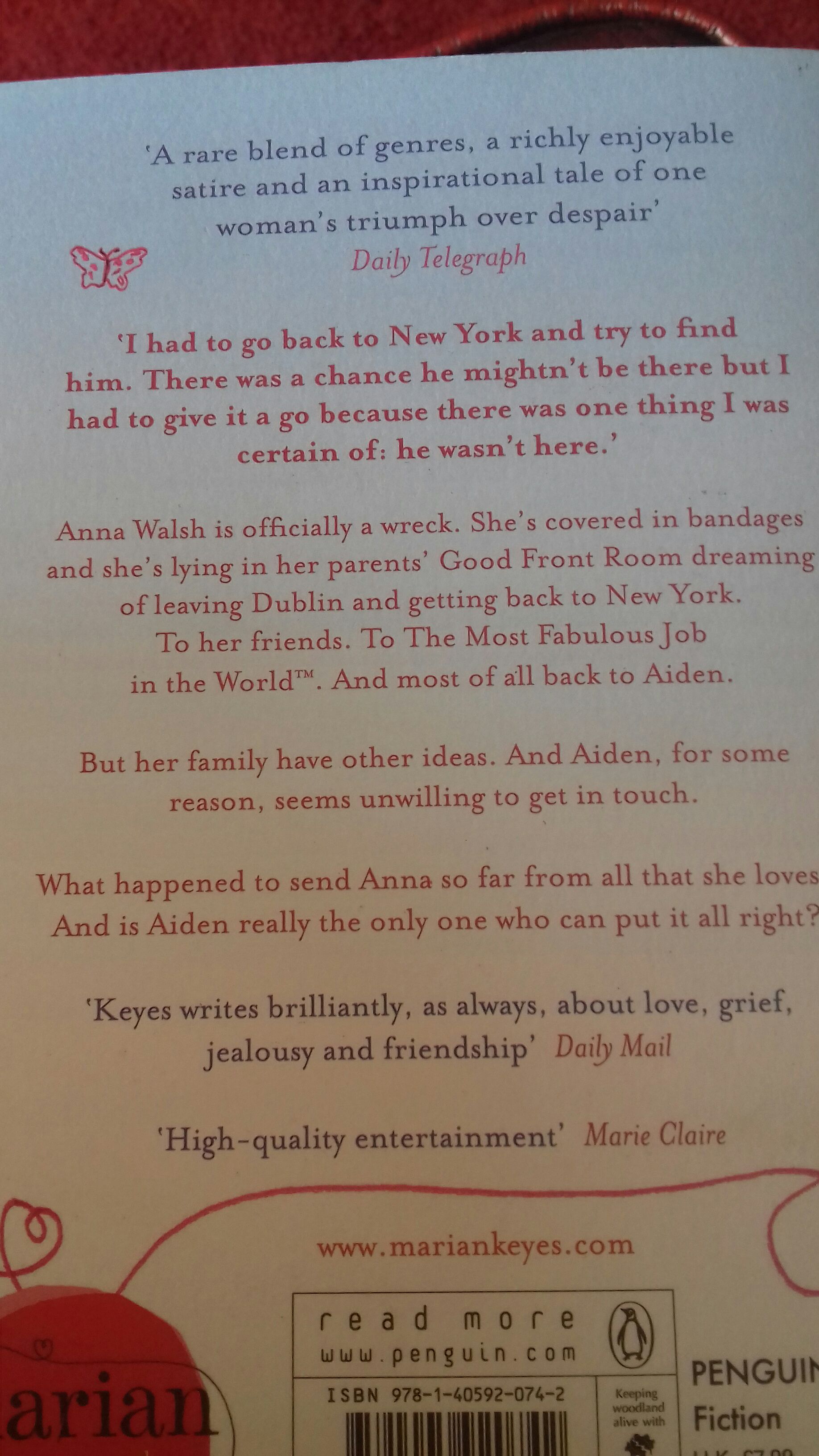 Anybody Out There? - Marian Keyes book collectible [Barcode 9781405920742] - Main Image 2