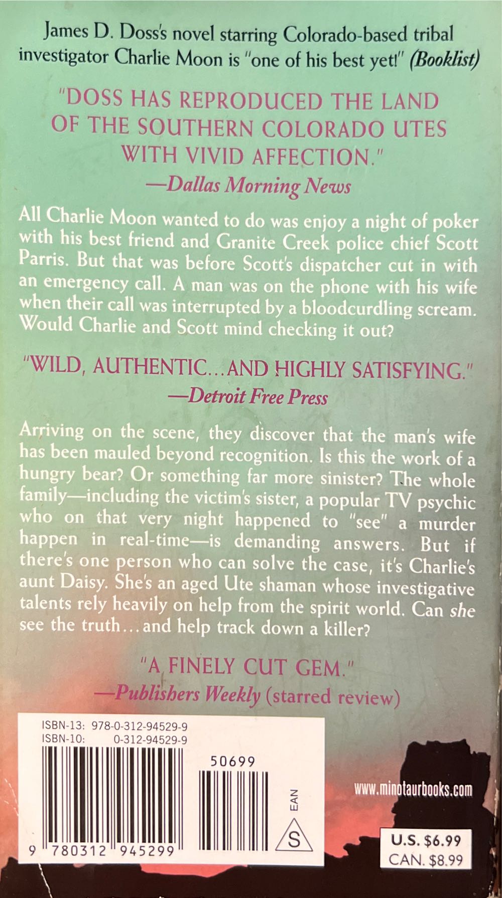 Three Sisters - James D. Doss (Macmillan - Paperback) book collectible [Barcode 9780312945299] - Main Image 2