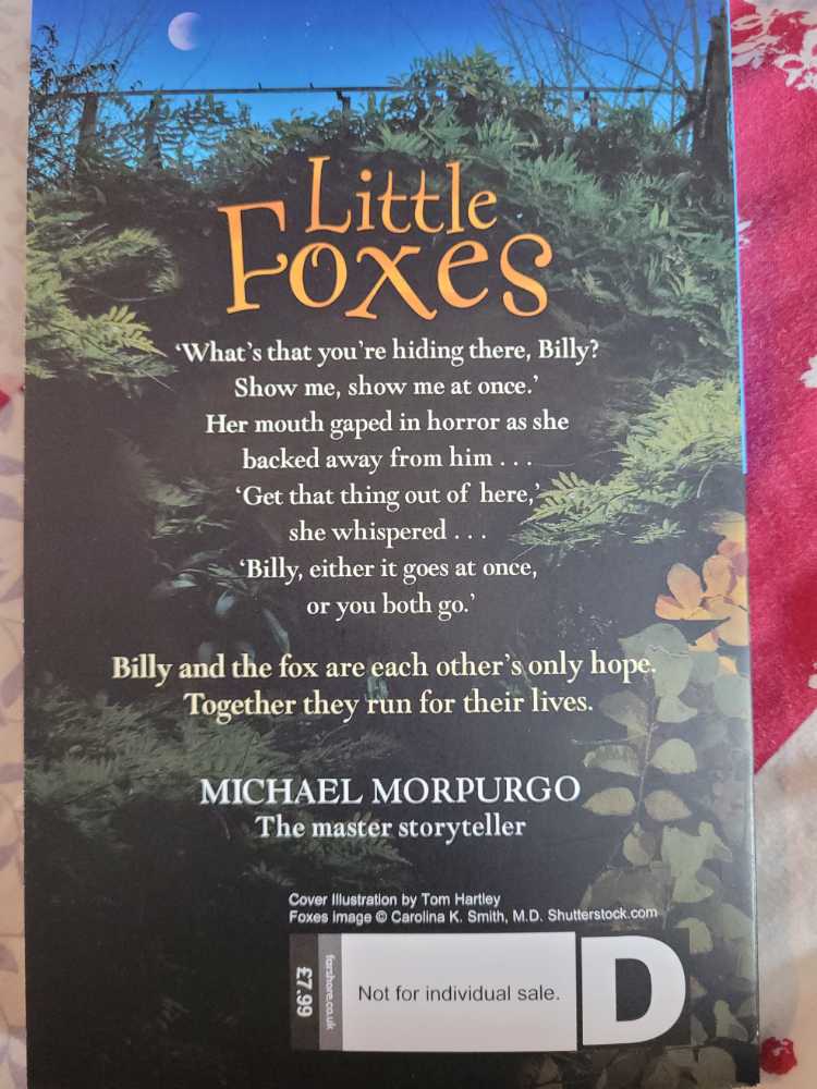 Little Foxes - Michael Morpurgo (HarperCollins - Paperback) book collectible [Barcode 9781405233392] - Main Image 2