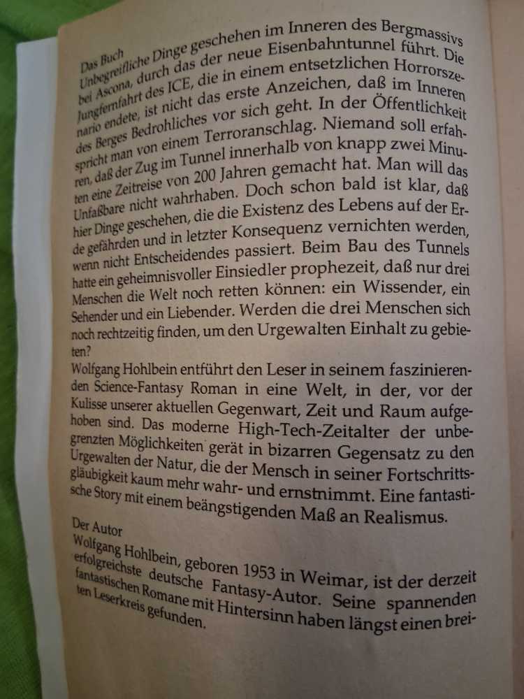 Das Druidentor - Wolfgang Hohlbein (HEYNE - Paperback) book collectible [Barcode 9783453088436] - Main Image 3