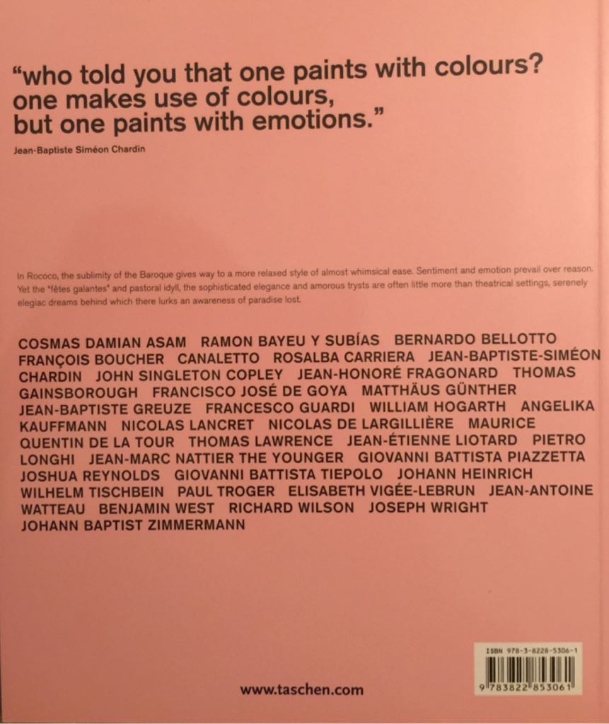 Rococo - Adriana Trigiani (Taschen - Paperback) book collectible [Barcode 9783822853061] - Main Image 2