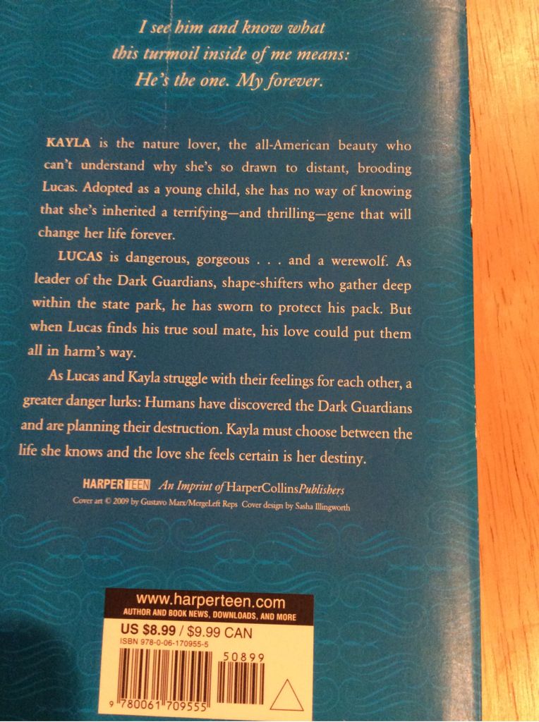 Moonlight - Rachel Hawthorne (HarperTeen - Paperback) book collectible [Barcode 9780061709555] - Main Image 2