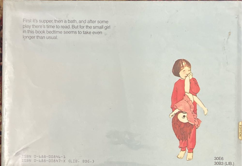 Moonlight - Jan Ormerod (Lothrop Lee & Shepard - Library Binding) book collectible [Barcode 9780688008468] - Main Image 2