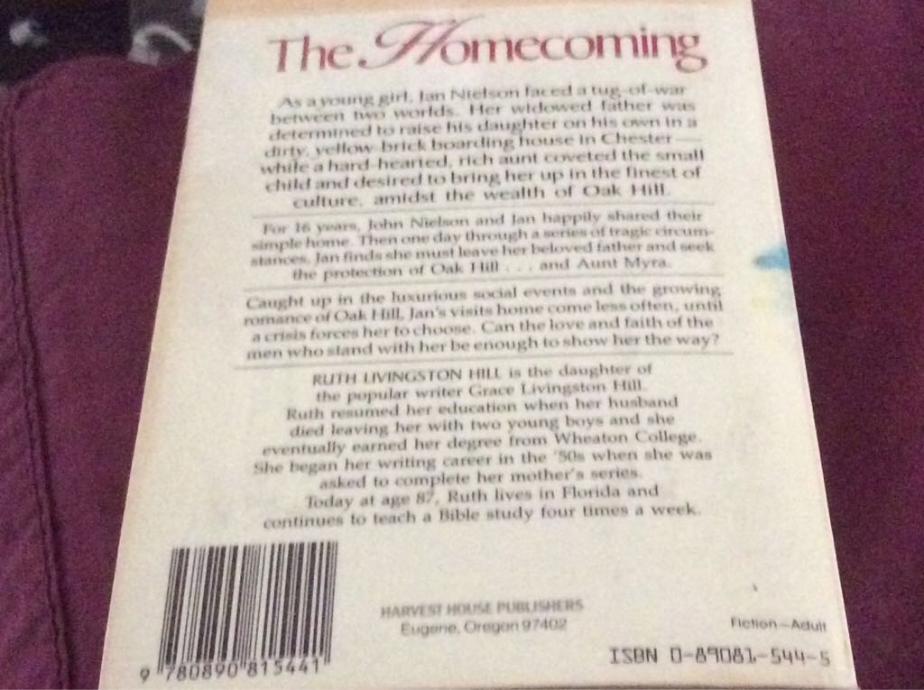 The Homecoming - Earl Hamner book collectible [Barcode 9780890815441] - Main Image 2