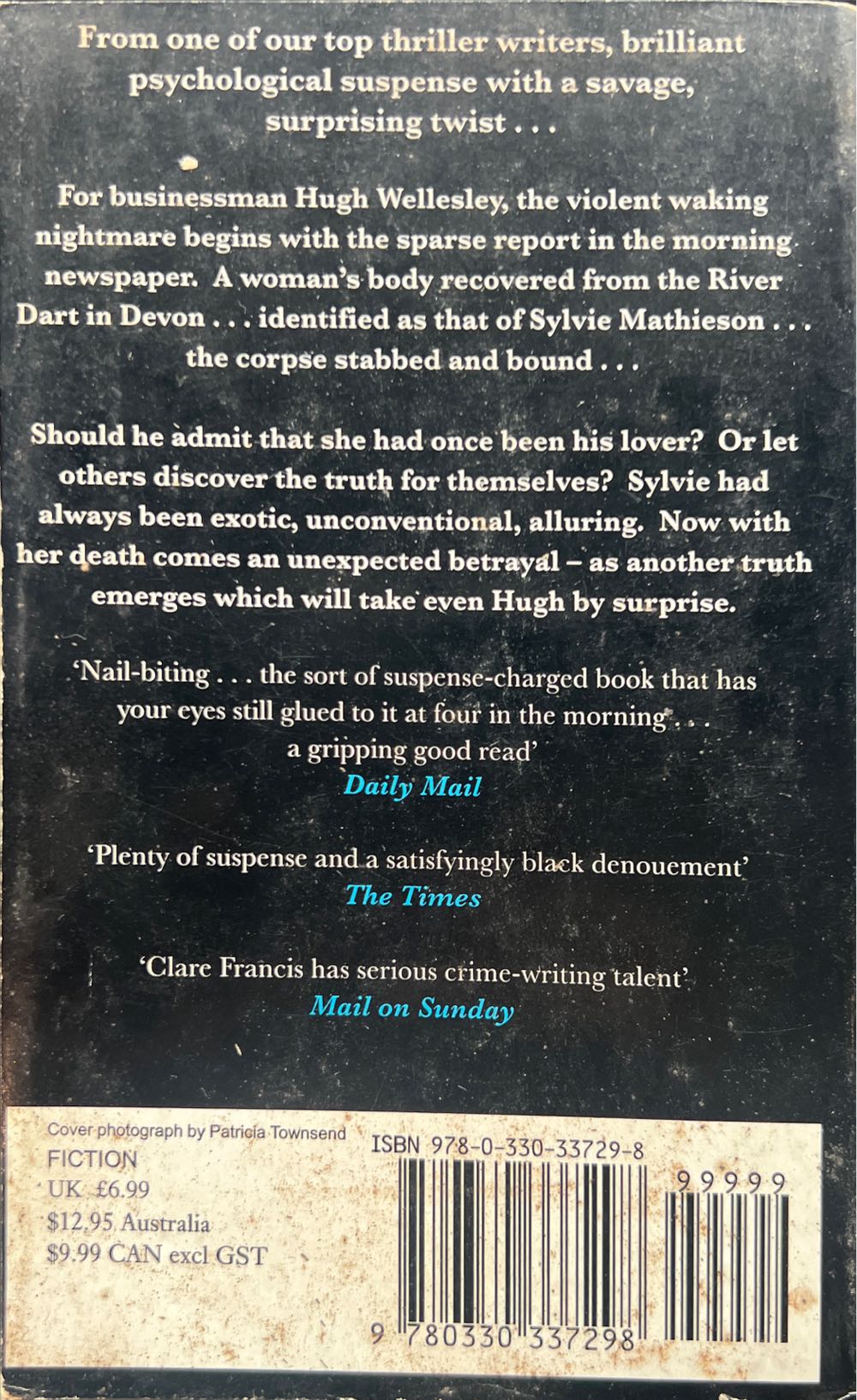 Betrayal - Clare Francis (Pan Books - Paperback) book collectible [Barcode 9780330337298] - Main Image 2