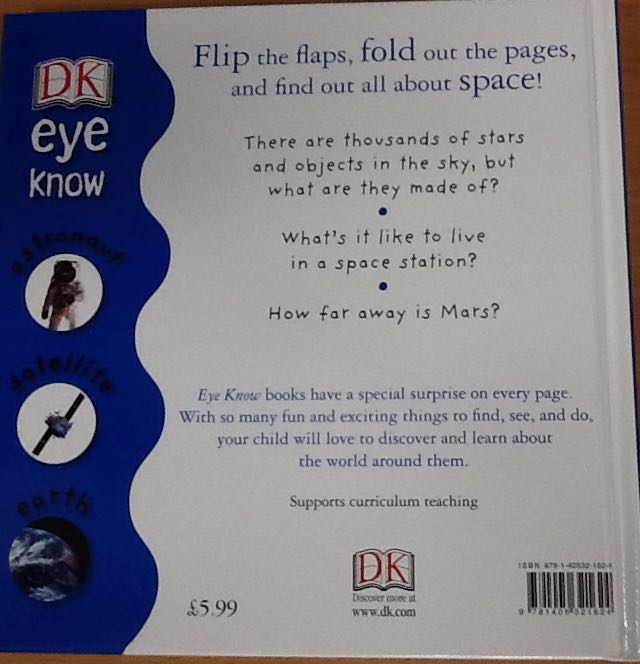 Space - James Michener (DK Publishing (Dorling Kindersley)) book collectible [Barcode 9781405321624] - Main Image 2