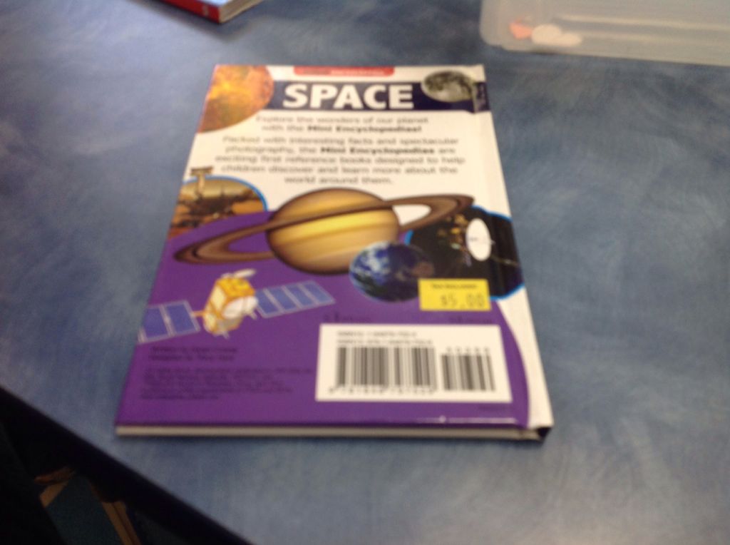 Space - Sarah Creese (Mini Encyclopedia) book collectible [Barcode 9781848797529] - Main Image 2