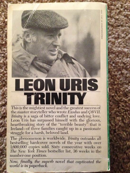 Trinity - Leon Uris (Bantam Books, Inc. - Paperback) book collectible [Barcode 9780553100778] - Main Image 2