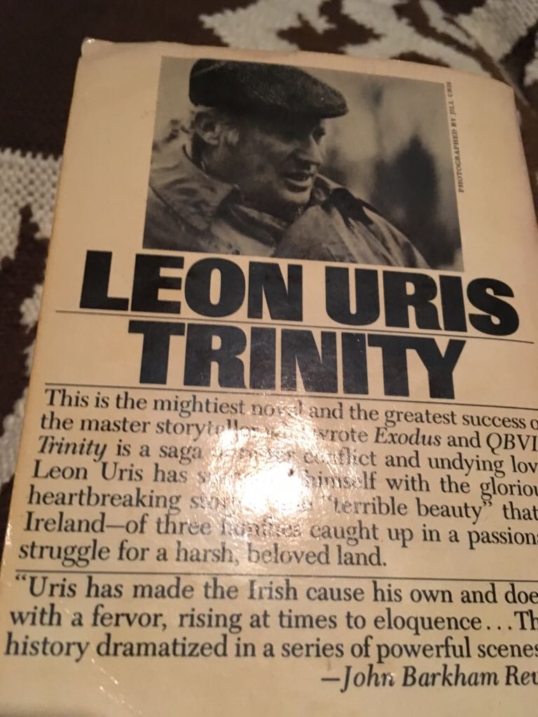 Trinity - Leon Uris (Bantam Books - Paperback) book collectible [Barcode 9780553143966] - Main Image 2