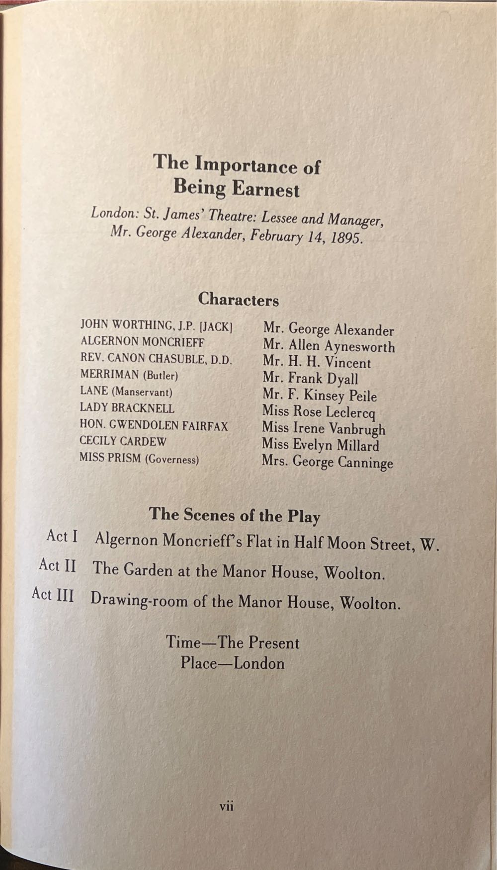The Importance of Being Earnest - Oscar Wilde (Dover Publications, Inc. - Paperback) book collectible [Barcode 9780486264783] - Main Image 5