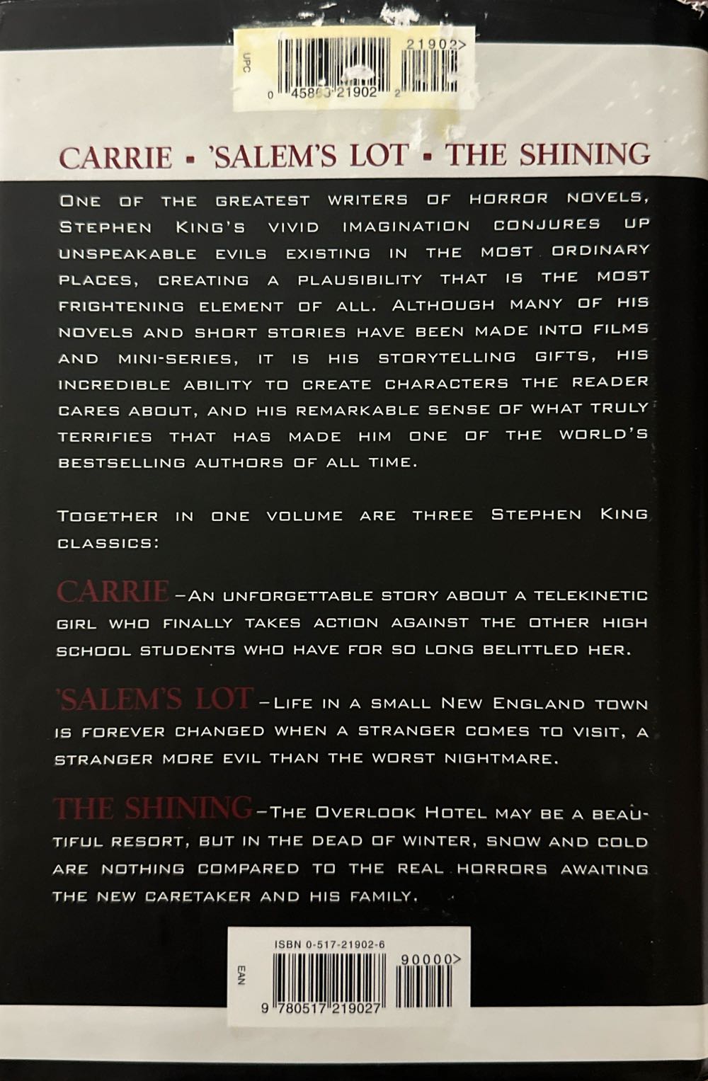 The Shining - Gift Edition - Stephen King (Subterranean Press - Hardcover) book collectible - Main Image 2