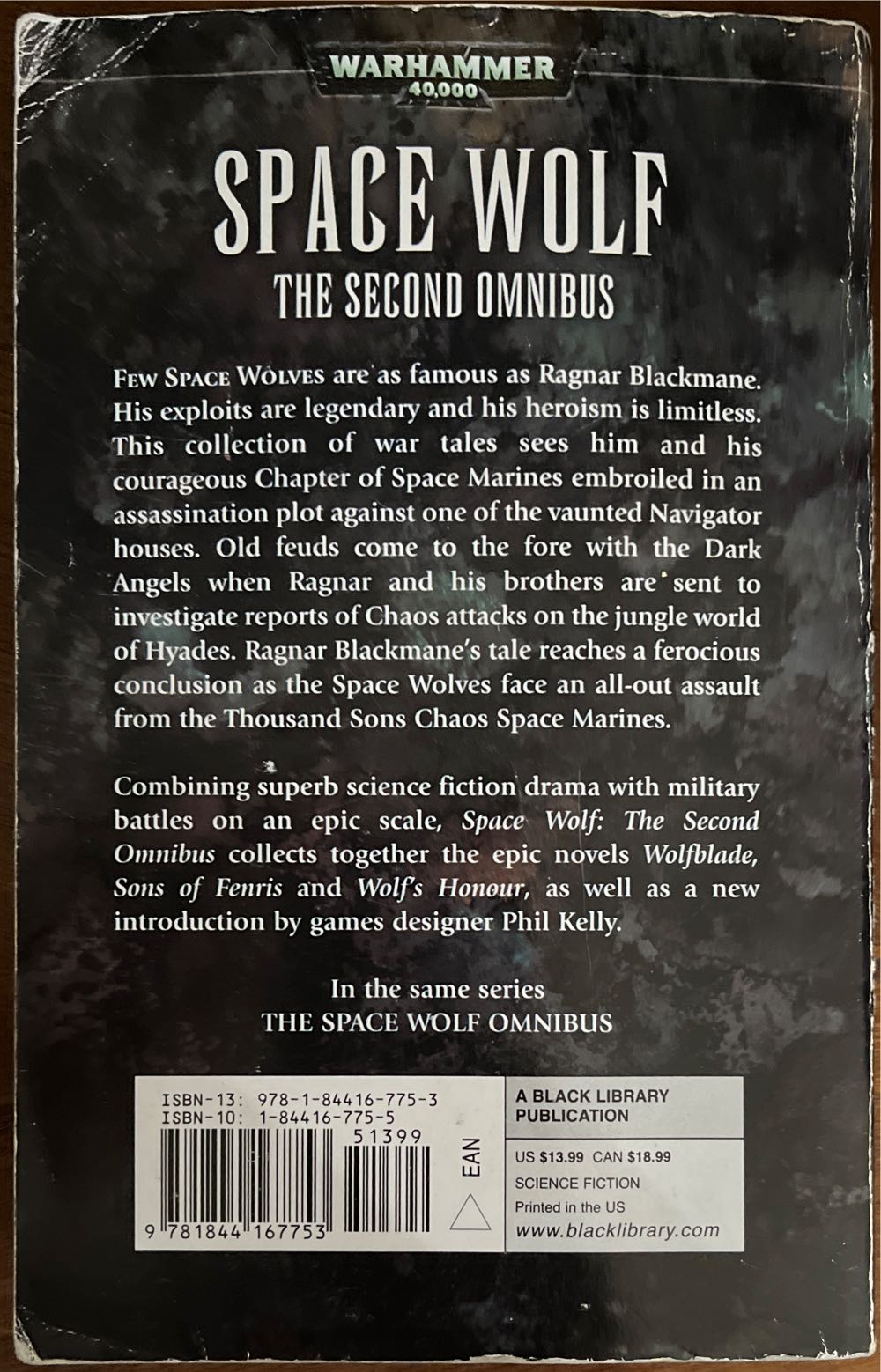 Space Wolf: The Second Omnibus - William King (Black Library - Paperback) book collectible [Barcode 9781844167753] - Main Image 2