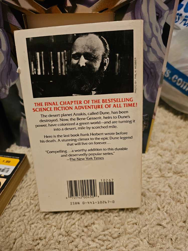 Chapterhouse: Dune - Frank Herbert book collectible - Main Image 2