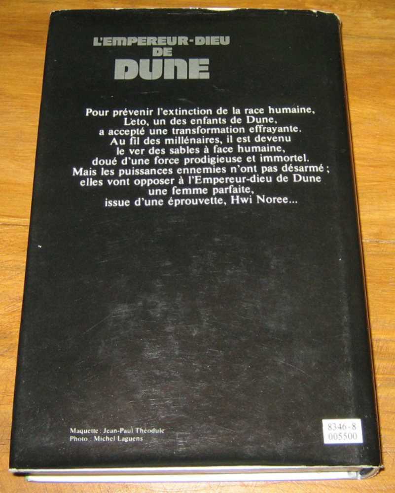 L’empereur Dieu De Dune  - Herbert, Frank (France Loisirs - Hardcover) book collectible [Barcode 0425062333] - Main Image 2
