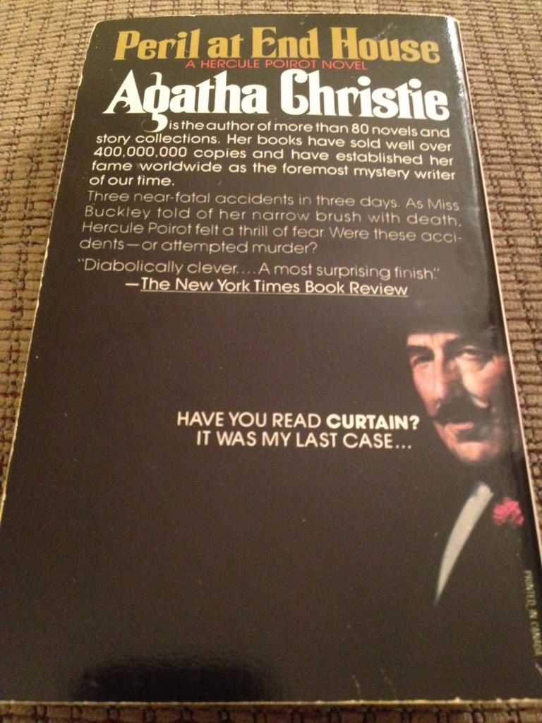 Peril at End House - Agatha Christie (Pocket Books - Paperback) book collectible [Barcode 9780671428532] - Main Image 2