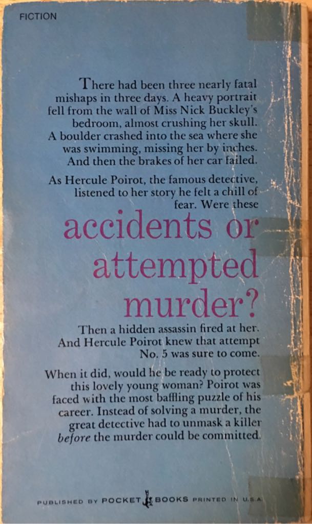 Peril at End House - Agatha Christie (Pocket Books - Paperback) book collectible - Main Image 2