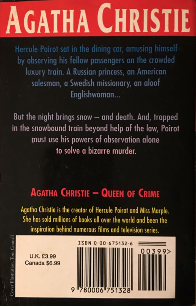 Murder on the Orient Express - Agatha Christie (HarperCollins - Paperback) book collectible [Barcode 9780006751328] - Main Image 2