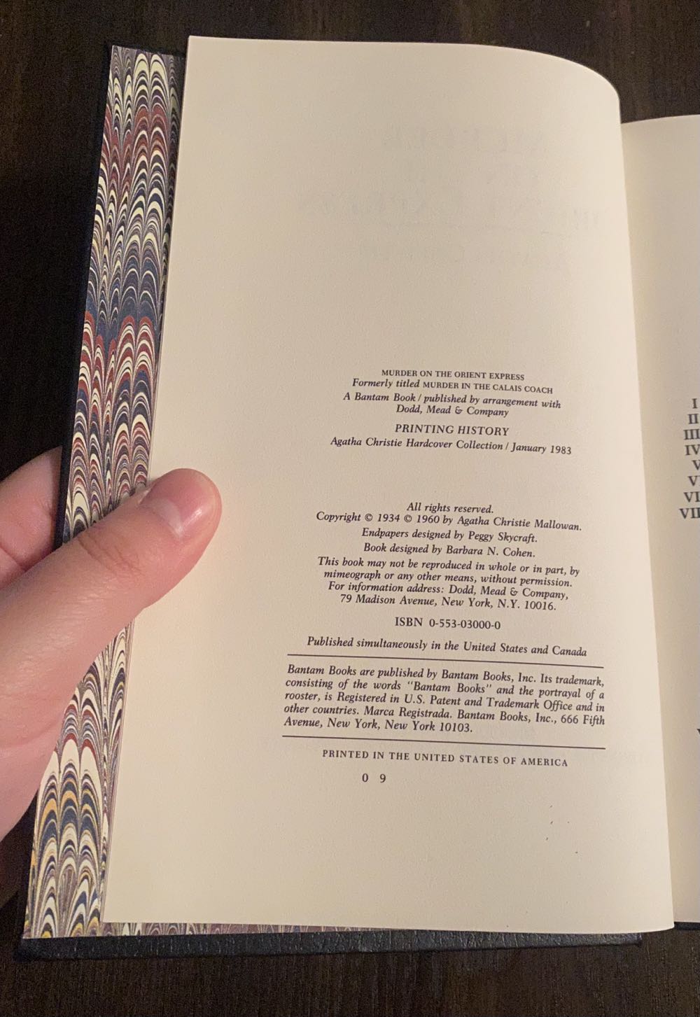 Murder On The Orient Express - Agatha Christie (Bantam Books - Calf-Binding) book collectible [Barcode 9780553030006] - Main Image 4