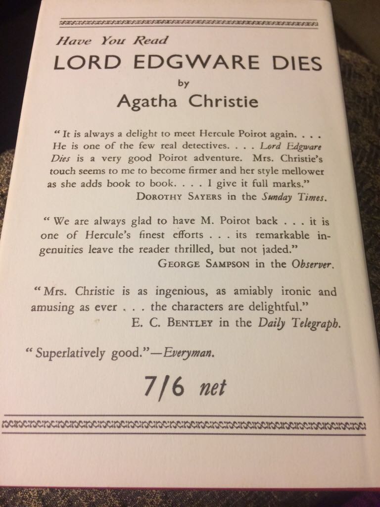 Murder on the Orient Express - Agatha Christie (Pocket Books - Trade Paperback) book collectible [Barcode 9780671468941] - Main Image 2