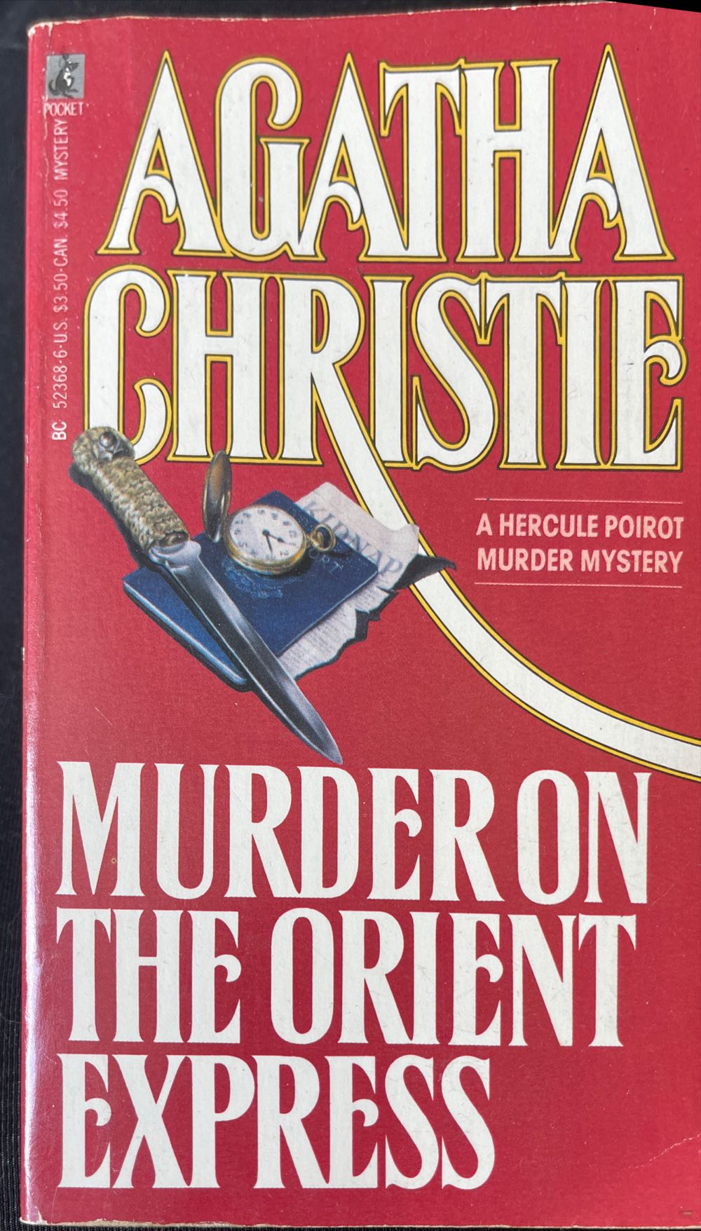 Murder on the Orient Express - Christie, Agatha (Pocket Books - Paperback) book collectible [Barcode 9780671523688] - Main Image 3