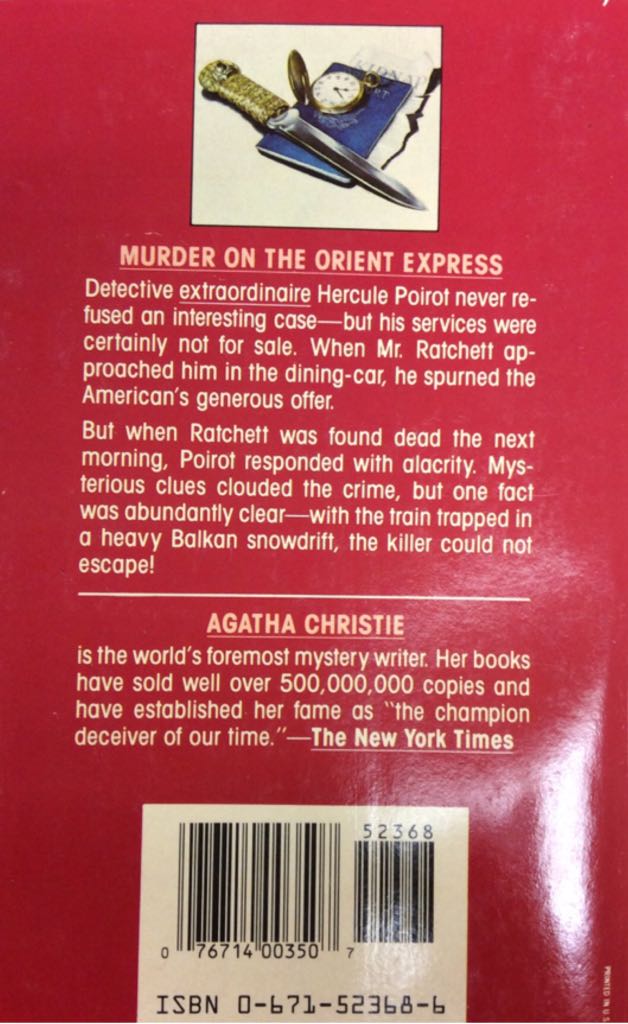 Murder on the Orient Express - Agatha Christie (eBook) book collectible - Main Image 2