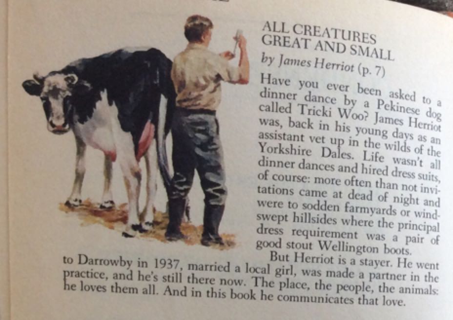 All Creatures Great and Small - James Herriot (St. Martin’s Press - Hardcover) book collectible [Barcode 9780312084981] - Main Image 2