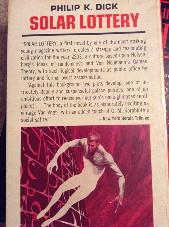 Solar Lottery - Philip K. Dick book collectible - Main Image 2