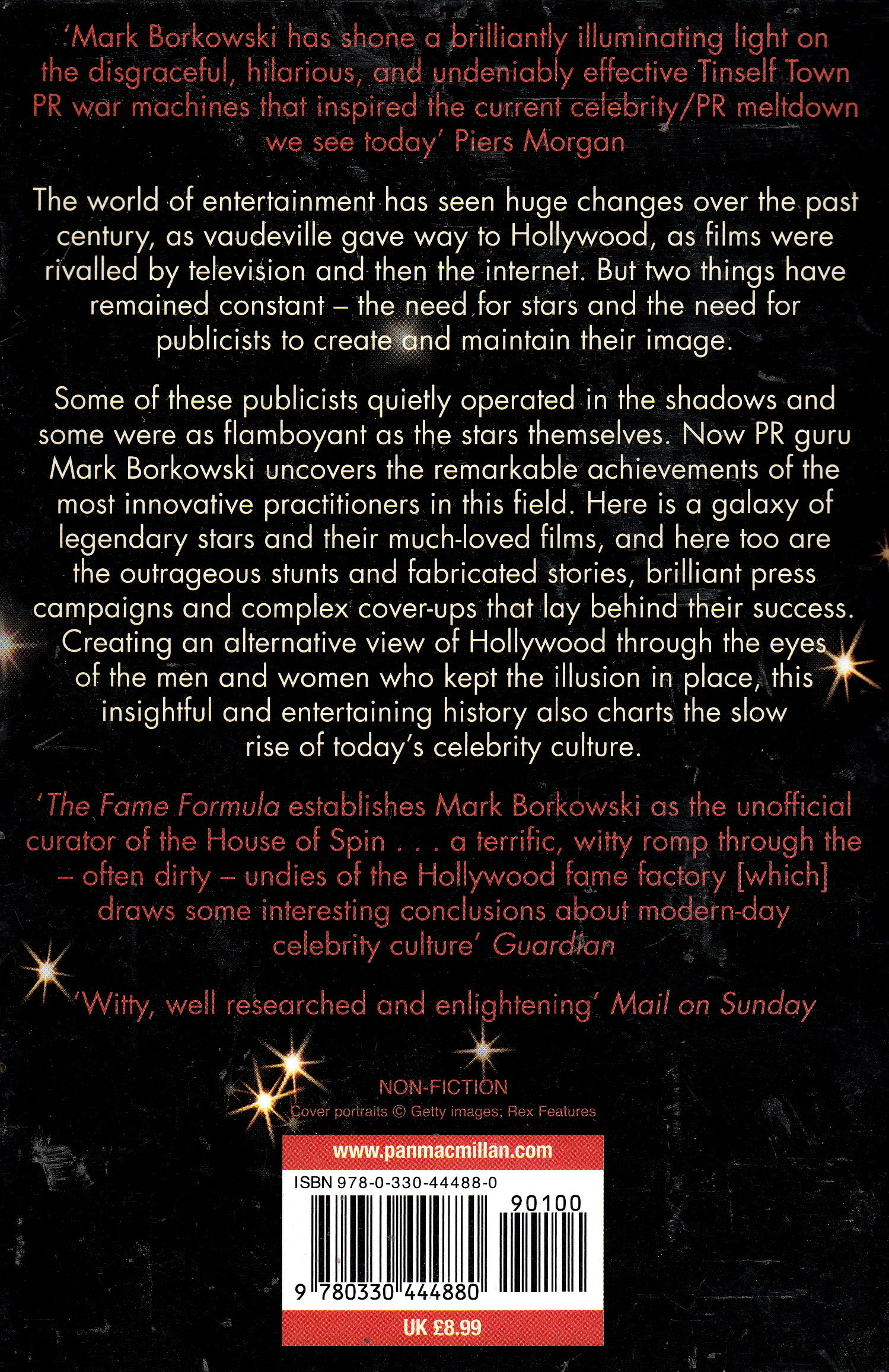 The Fame Formula - Mark Borkowski (Paperback) book collectible [Barcode 9780330444880] - Main Image 2