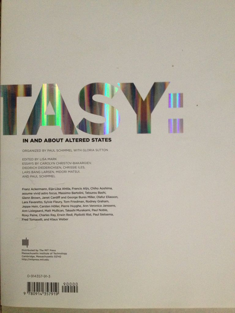 Ecstasy - Paul Schimmel (MIT Press (MA)) book collectible [Barcode 9780914357919] - Main Image 2