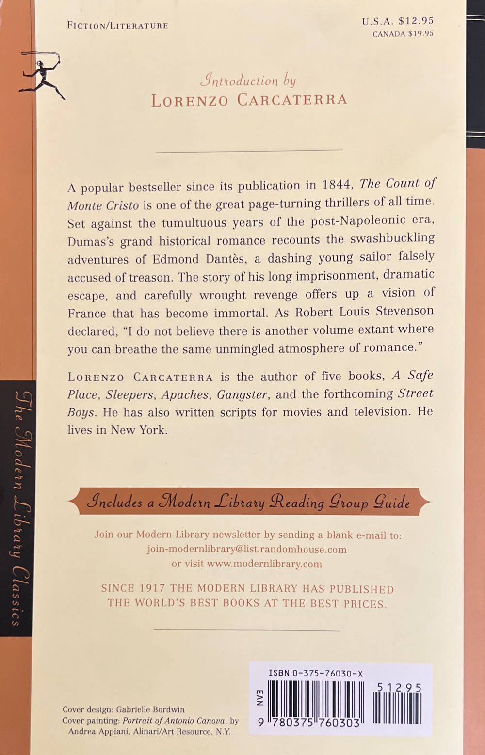The Count of Monte Cristo - Alexandre Dumas (Random House, Inc. - Paperback) book collectible [Barcode 9780375760303] - Main Image 2