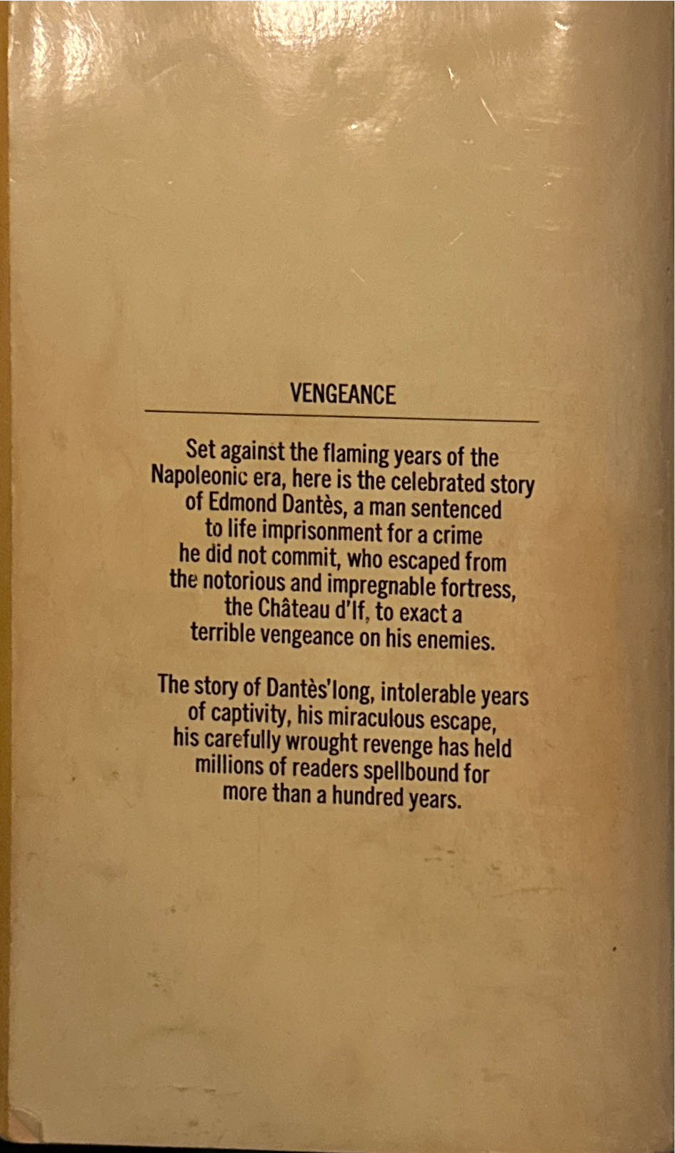 The Count of Monte Cristo - Alexandre Dumas (Bantam Classics - Paperback) book collectible [Barcode 9780553213508] - Main Image 4