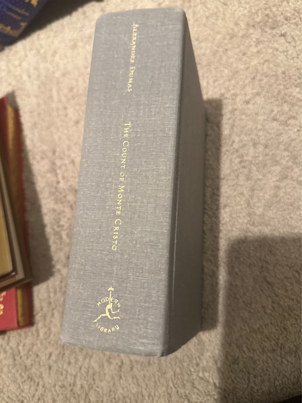 The Count Of Monte Cristo - Alexandre Dumas (Modern Library - Hardcover) book collectible [Barcode 9780679601999] - Main Image 3