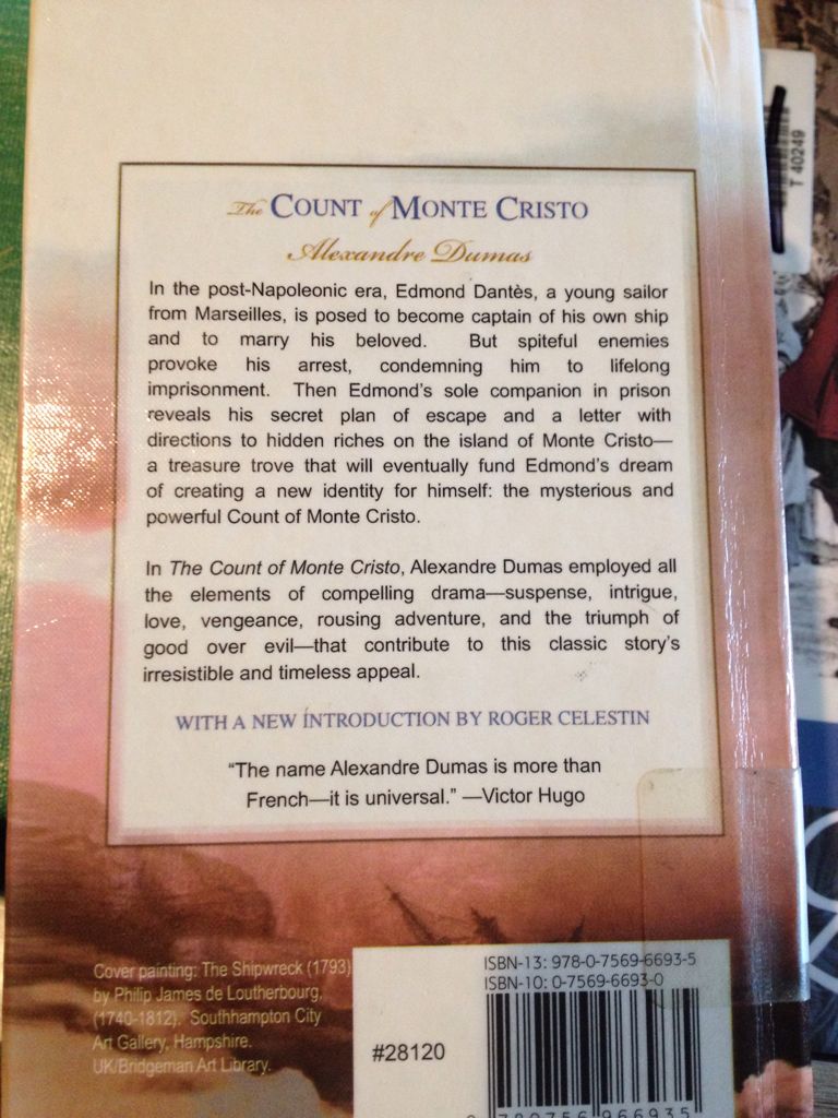 The Count of Monte Cristo  (Perfection Learning) book collectible [Barcode 9780756966935] - Main Image 2