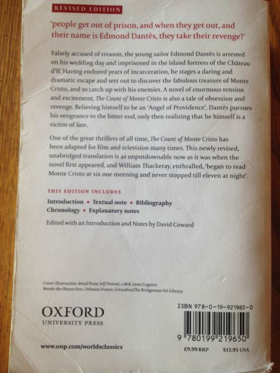 The Count of Monte Cristo  (Oxford University Press - Paperback) book collectible - Main Image 2