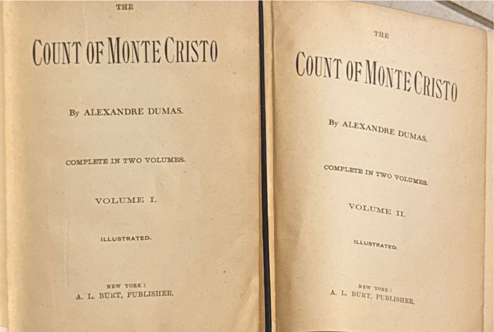 The Count of Monte Cristo - Alexandre Dumas (A.L. Burt Company - Hardcover) book collectible - Main Image 2