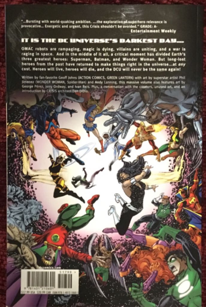 Infinite Crisis - Geoff Johns (DC Comics - Paperback) book collectible [Barcode 9781401210601] - Main Image 2
