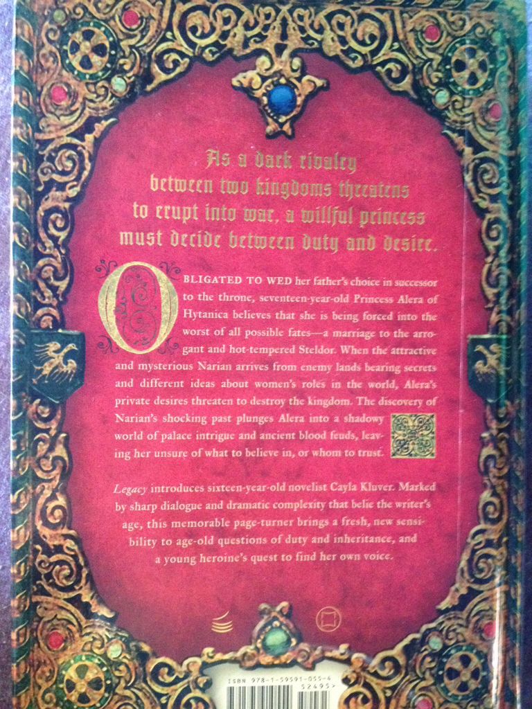 Legacy  (Amazonencore - Hardcover) book collectible [Barcode 9781595910554] - Main Image 2