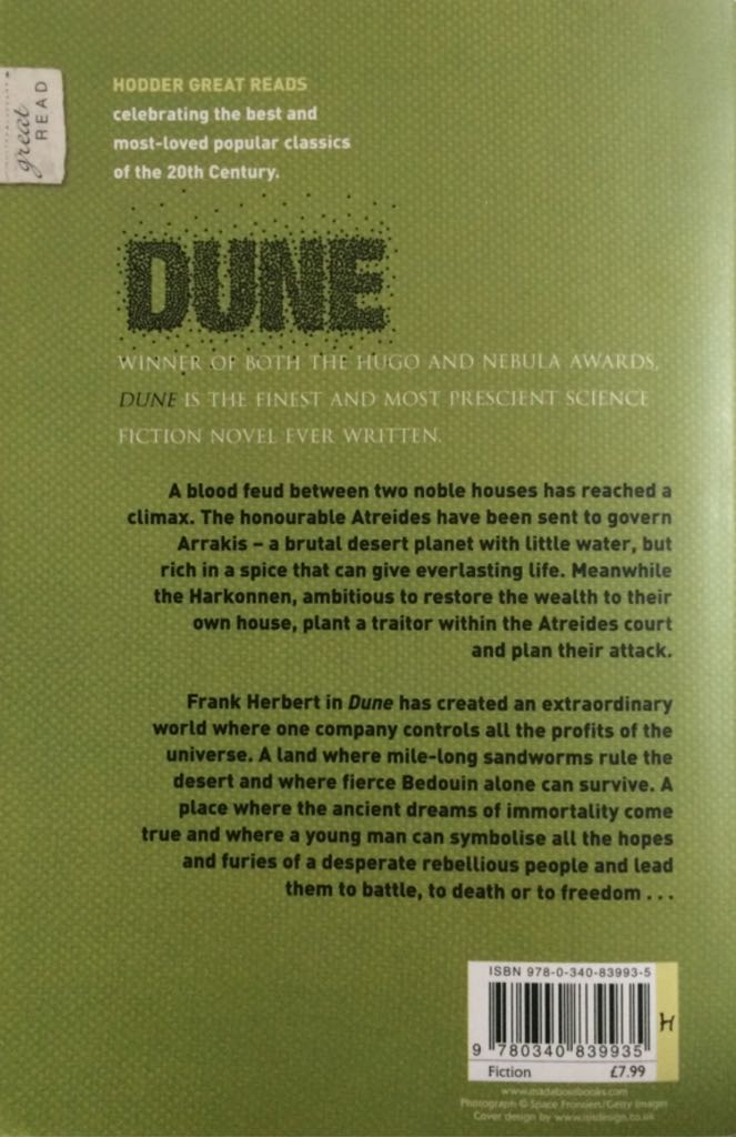 Dune - Frank Herbert (Folio Society - Hardcover) book collectible [Barcode 9780340839935] - Main Image 2