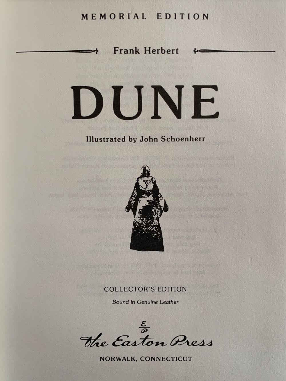 Dune - Frank Herbert (Easton Press - Hardcover) book collectible - Main Image 3