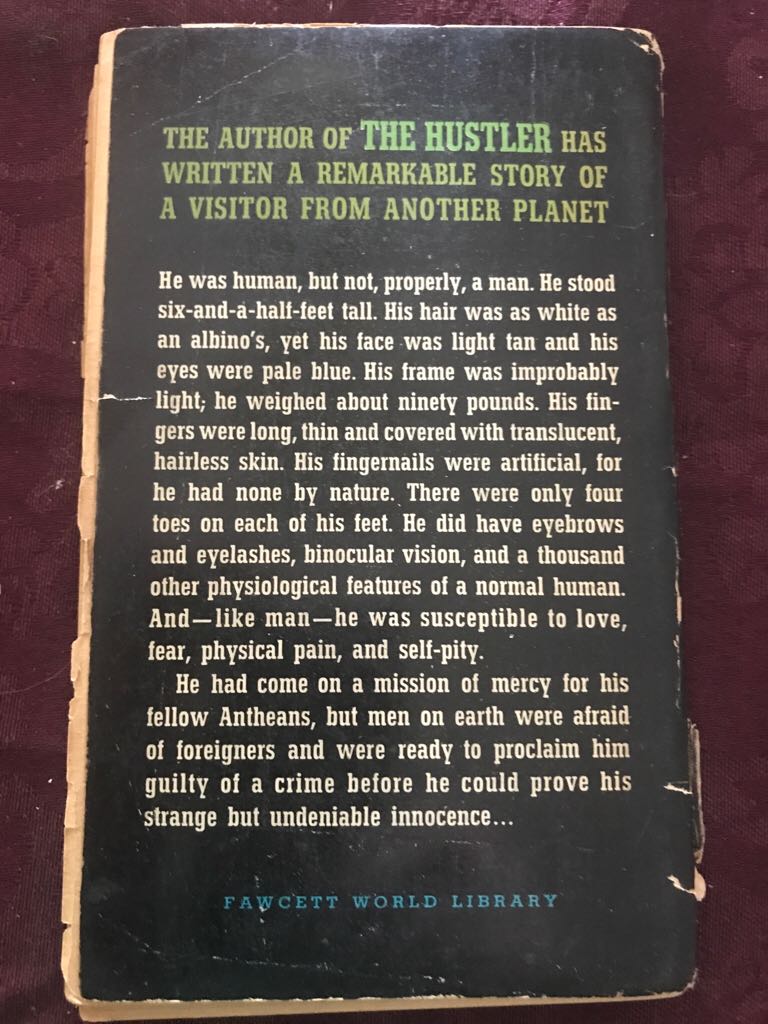 The Man Who Fell to Earth - Tevis, Walter (Gold Medal Book - Paperback) book collectible - Main Image 2